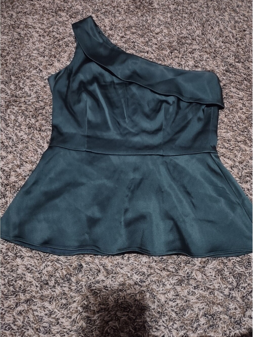 Women's Antonio Melani One Shoulder Dressy Blouse Size S